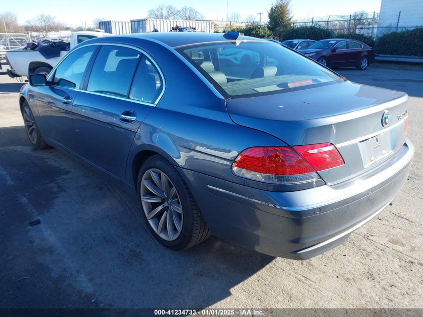 2008 BMW 750LI VIN: WBAHN83558DT81498