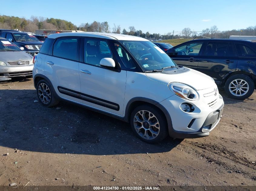 2014 Fiat 500L Trekking VIN: ZFBCFADH2EZ015963 Lot: 41234750