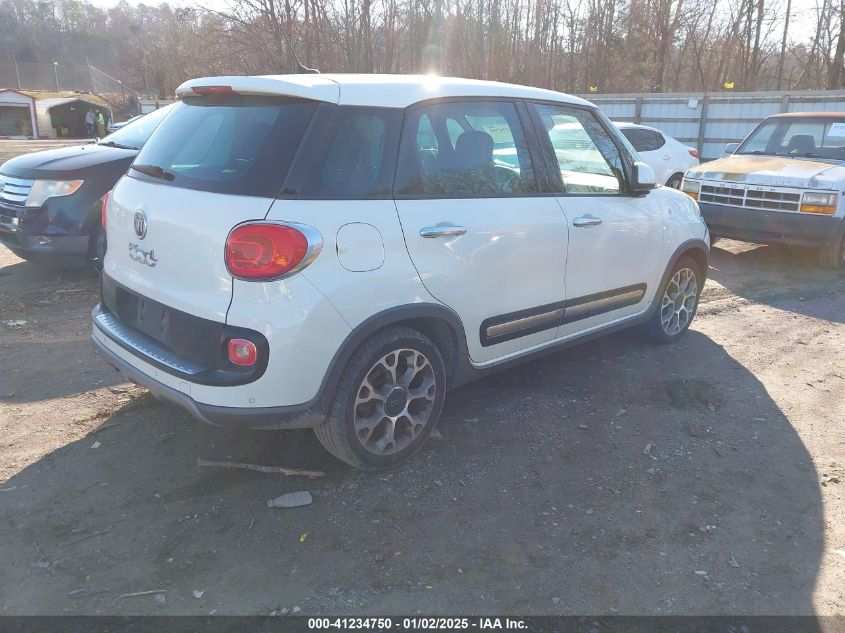 2014 Fiat 500L Trekking VIN: ZFBCFADH2EZ015963 Lot: 41234750