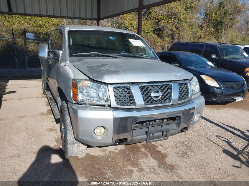 2004 Nissan Titan Se VIN: 1N6AA07BX4N537229 Lot: 41234790