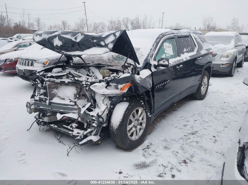 VIN 1GNERGKW0JJ100706 2018 Chevrolet Traverse, 1LT no.2