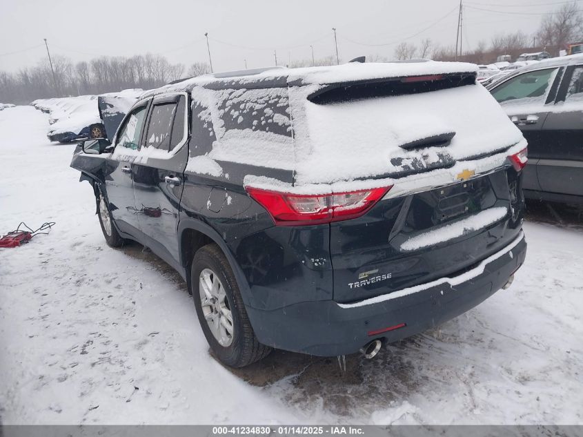 VIN 1GNERGKW0JJ100706 2018 Chevrolet Traverse, 1LT no.3