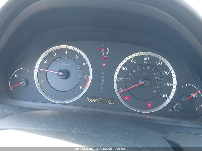 2009 Honda Accord 2.4 Ex-L VIN: 1HGCP268X9A173437 Lot: 41235107