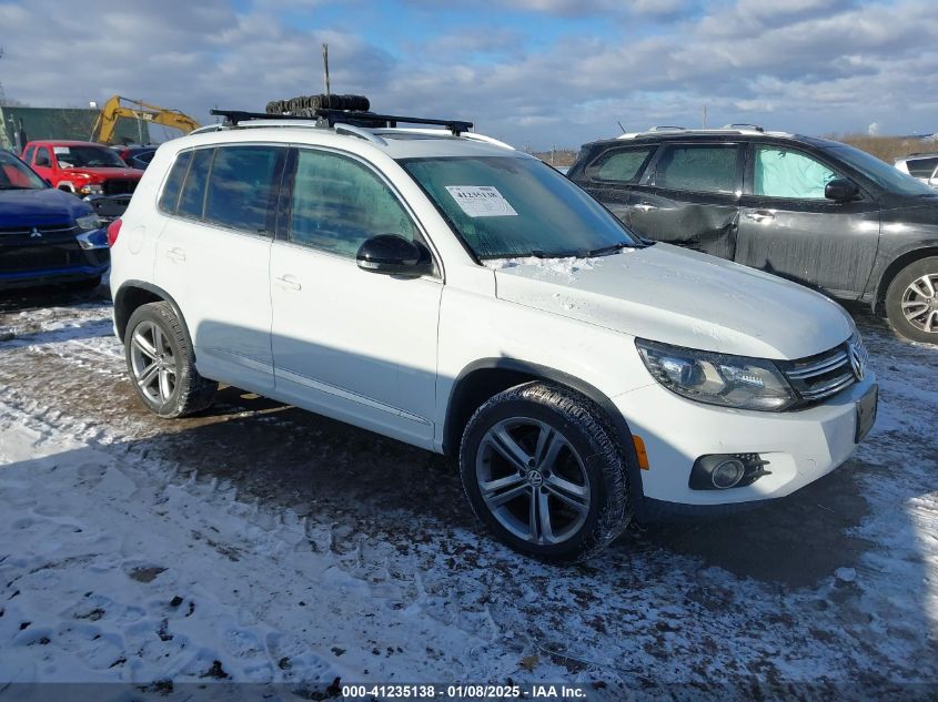 2017 VOLKSWAGEN TIGUAN 2.0T SPORT - WVGUV7AX1HW508277