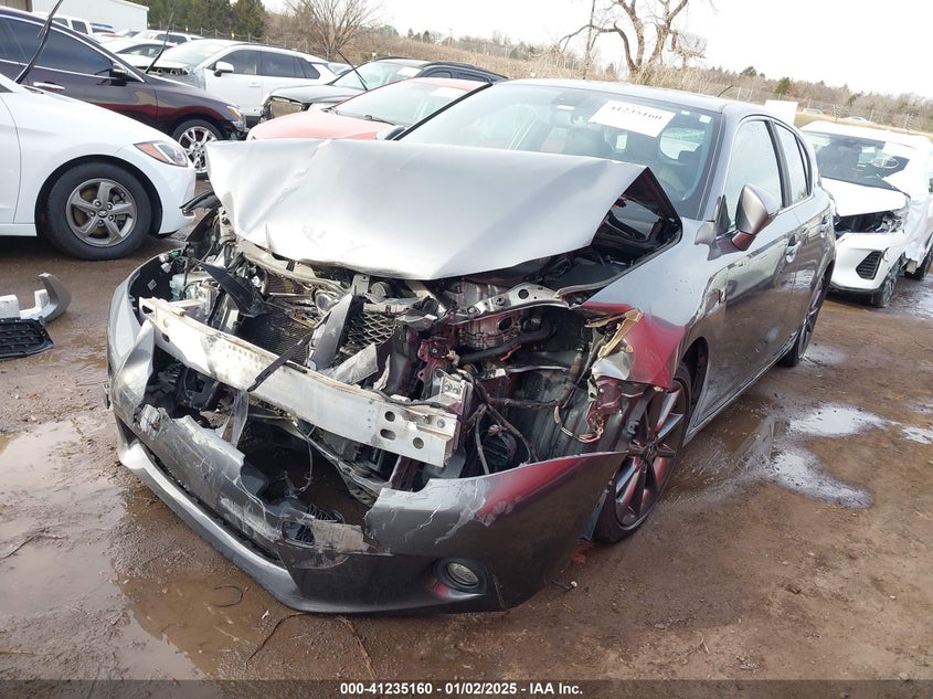 2012 LEXUS CT 200H VIN: JTHKD5BH4C2097904