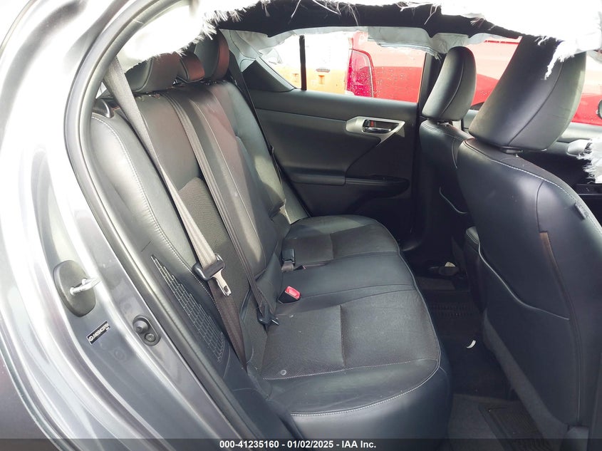 2012 LEXUS CT 200H VIN: JTHKD5BH4C2097904