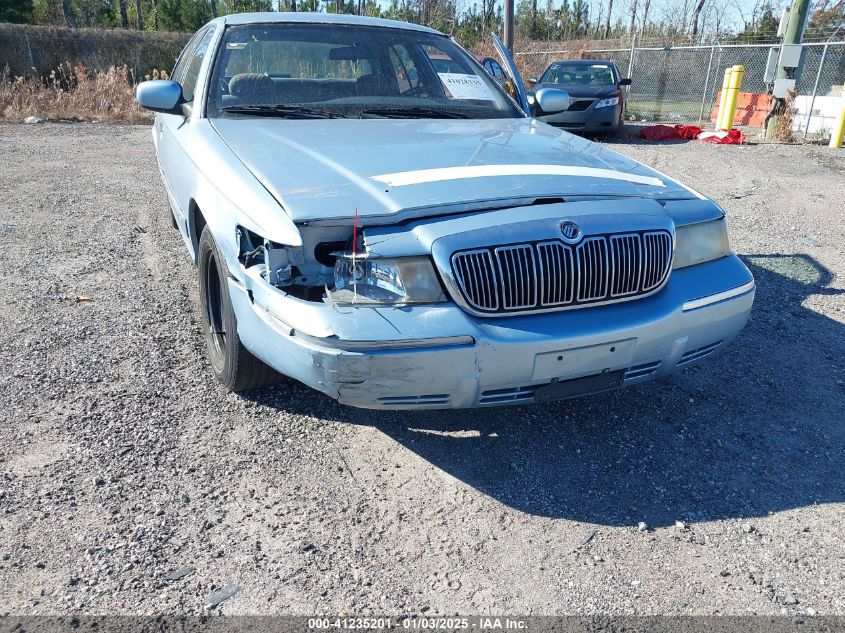 1999 Mercury Grand Marquis Gs VIN: 2MEFM74W9XX721904 Lot: 41235201