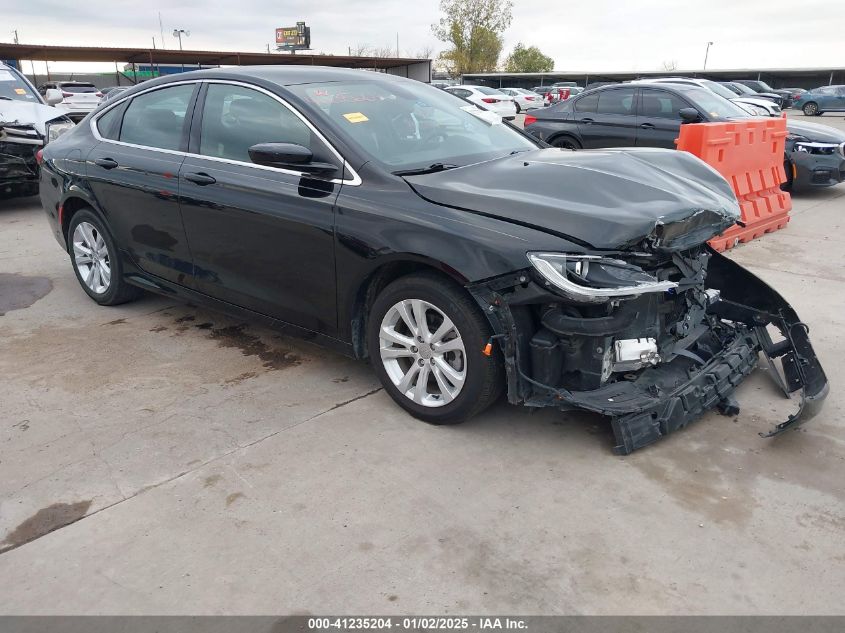 VIN 1C3CCCAB9GN112741 2016 CHRYSLER 200 no.1