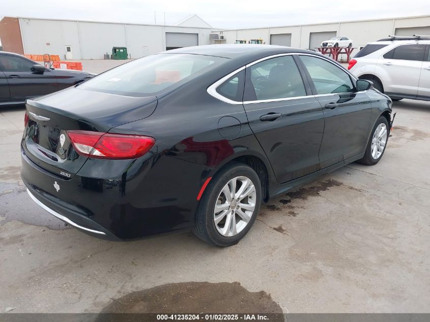 VIN 1C3CCCAB9GN112741 2016 CHRYSLER 200 no.4