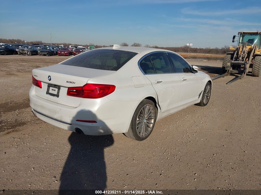 Vin: wbaja5c56jwa35579, lot: 41725545, bmw 530i 20184