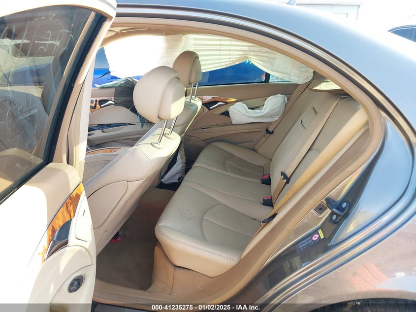 2009 MERCEDES-BENZ E VIN: WDBUF56X59B375111