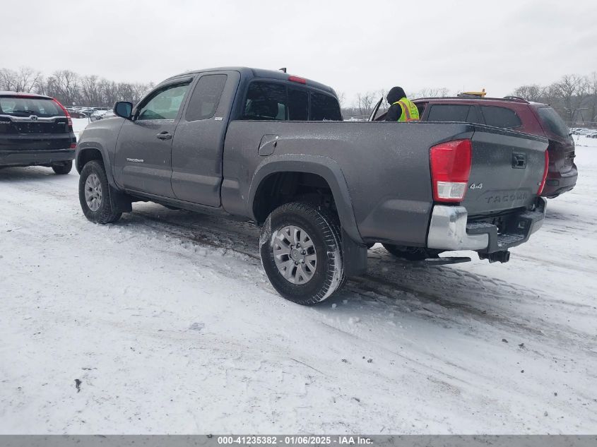 VIN 5TFSZ5ANXHX119179 2017 Toyota Tacoma, Sr5 V6 no.3