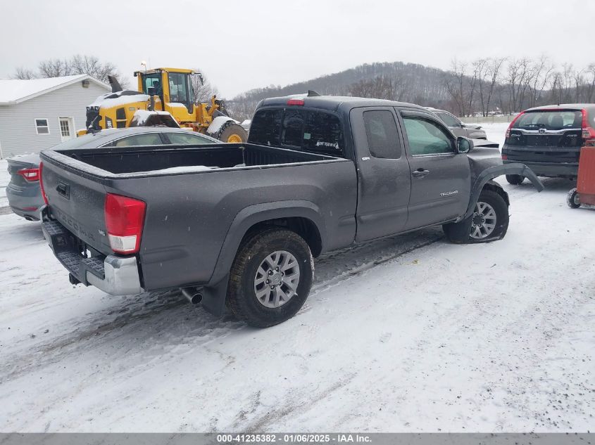 VIN 5TFSZ5ANXHX119179 2017 Toyota Tacoma, Sr5 V6 no.4