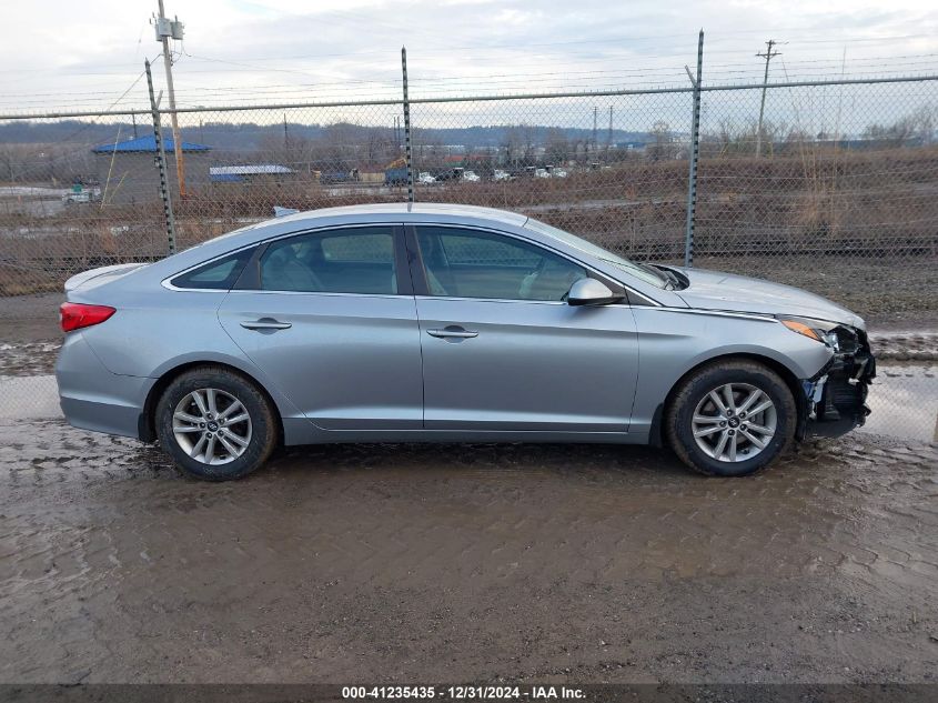 VIN 5NPE24AF1HH569416 2017 Hyundai Sonata, SE no.14