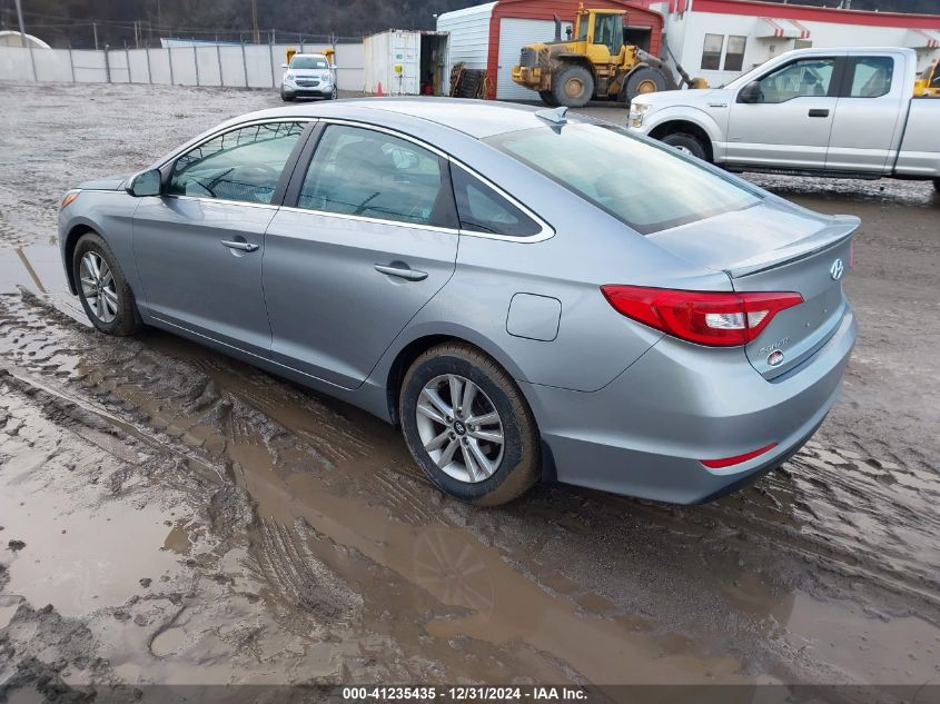 VIN 5NPE24AF1HH569416 2017 Hyundai Sonata, SE no.3