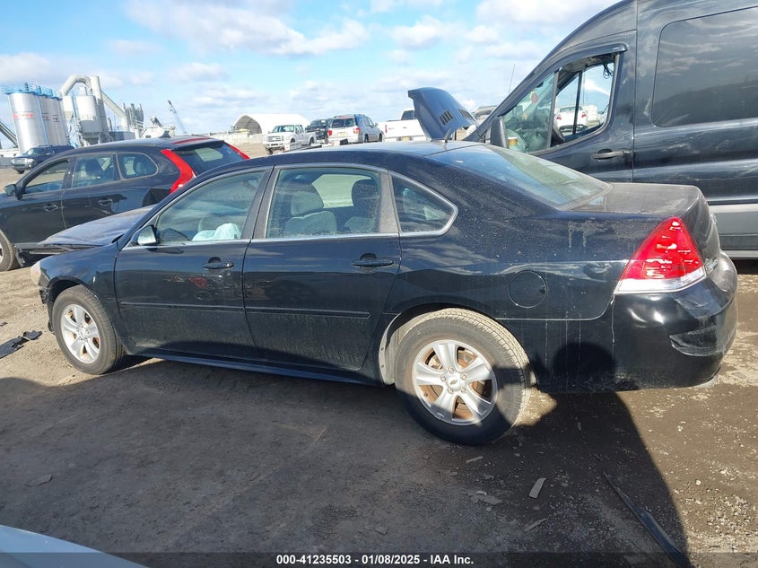 2013 CHEVROLET IMPALA VIN: 2G1WA5E34D1181971