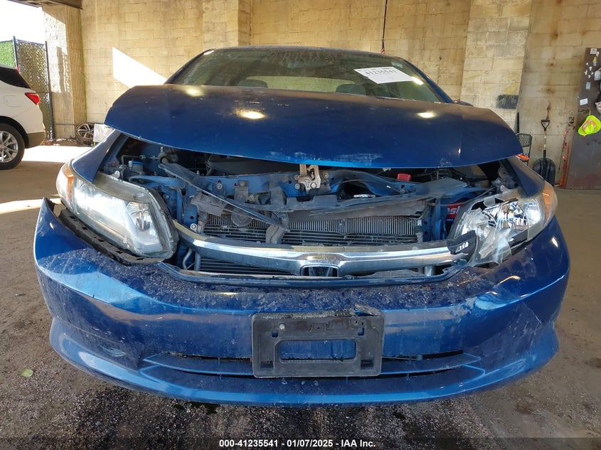 2012 HONDA CIVIC SDN VIN: 2HGFB2F57CH542541