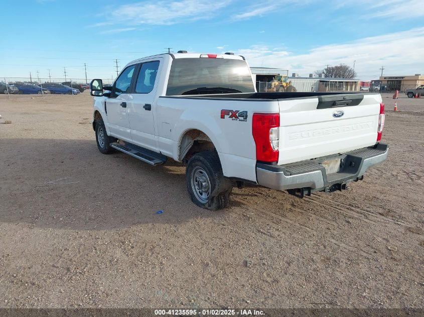 2020 Ford F-250 Xl VIN: 1FT7W2BNXLEC69616 Lot: 41235595