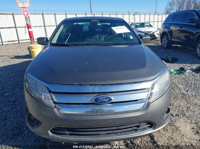 2012 FORD FUSION VIN: 3FAHP0HA7CR102613