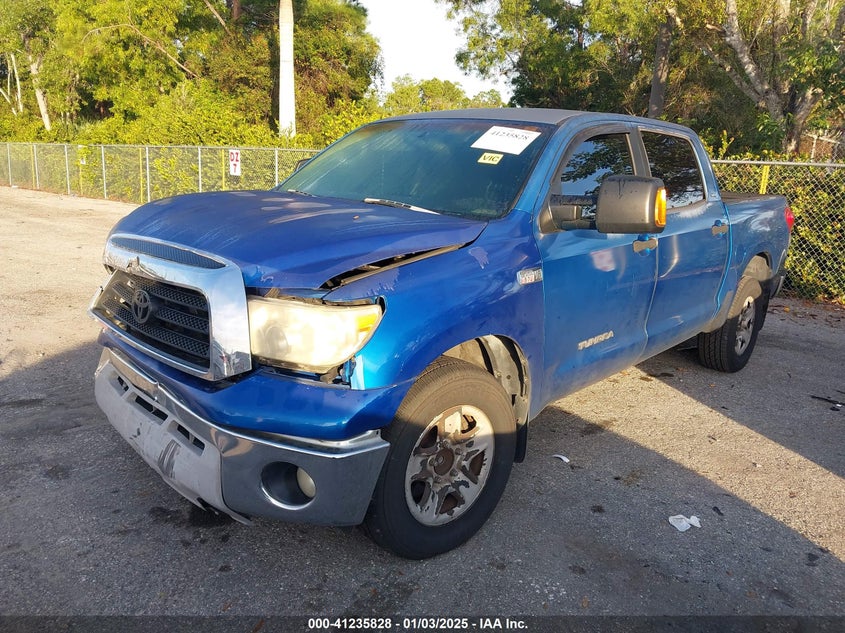 2008 TOYOTA TUNDRA VIN: 5TBEV54198S477938