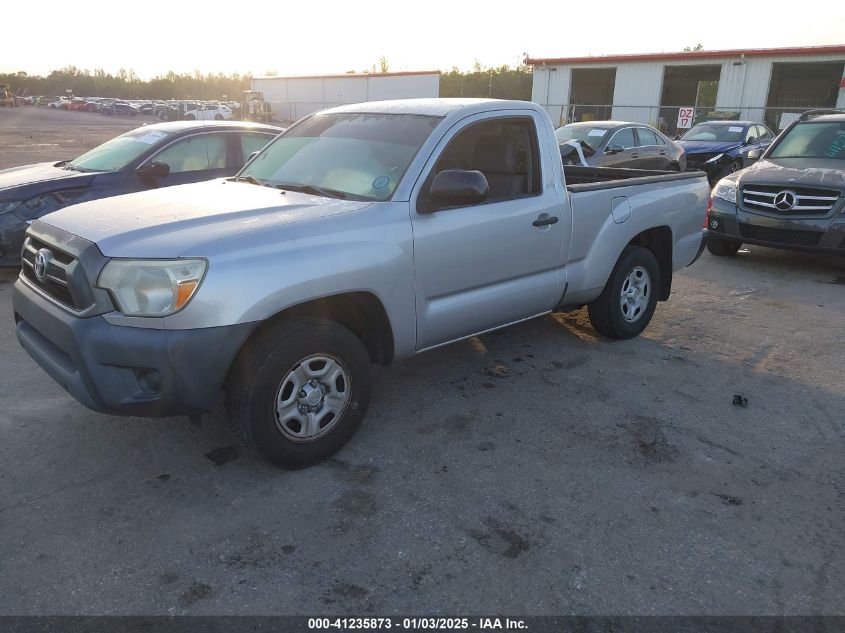 VIN 5TFNX4CN0DX019872 2013 Toyota Tacoma no.2