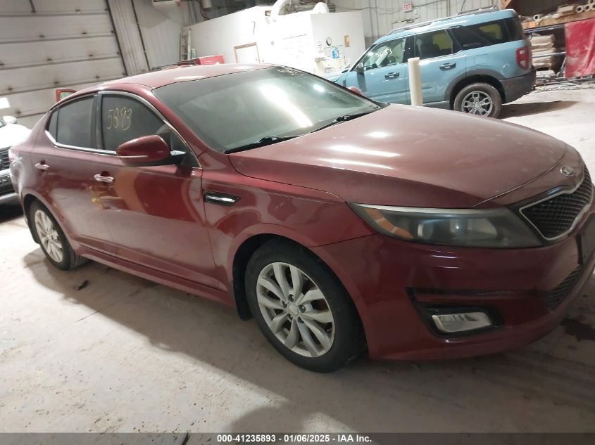 VIN 5XXGN4A79FG413433 2015 KIA OPTIMA no.1