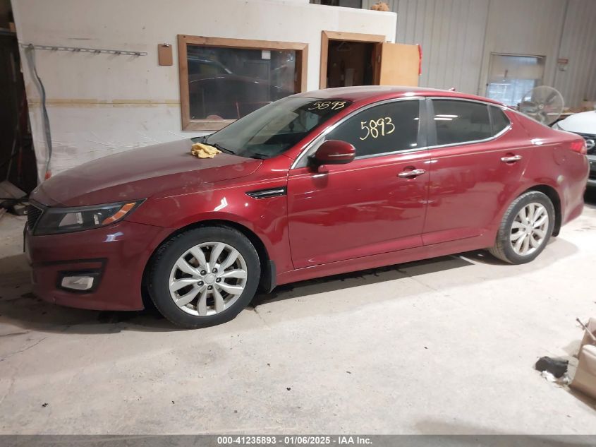 VIN 5XXGN4A79FG413433 2015 KIA OPTIMA no.2