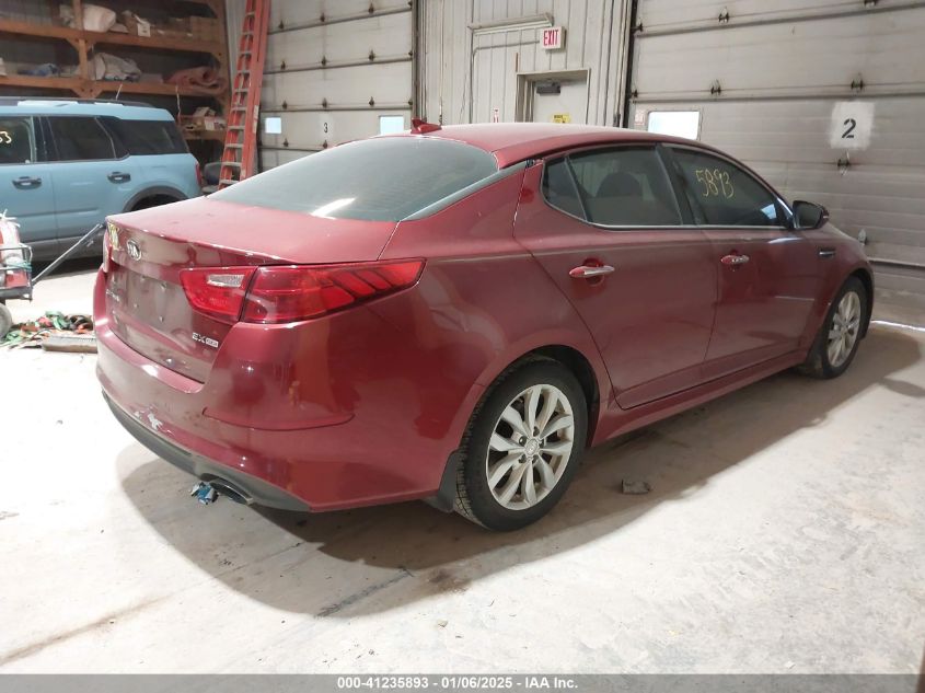 VIN 5XXGN4A79FG413433 2015 KIA OPTIMA no.4