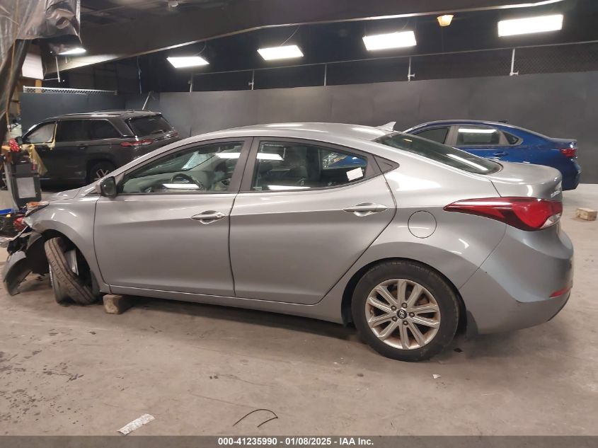 VIN KMHDH4AE4FU387841 2015 HYUNDAI ELANTRA no.14