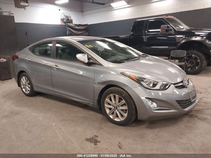 VIN KMHDH4AE4FU387841 2015 HYUNDAI ELANTRA no.1