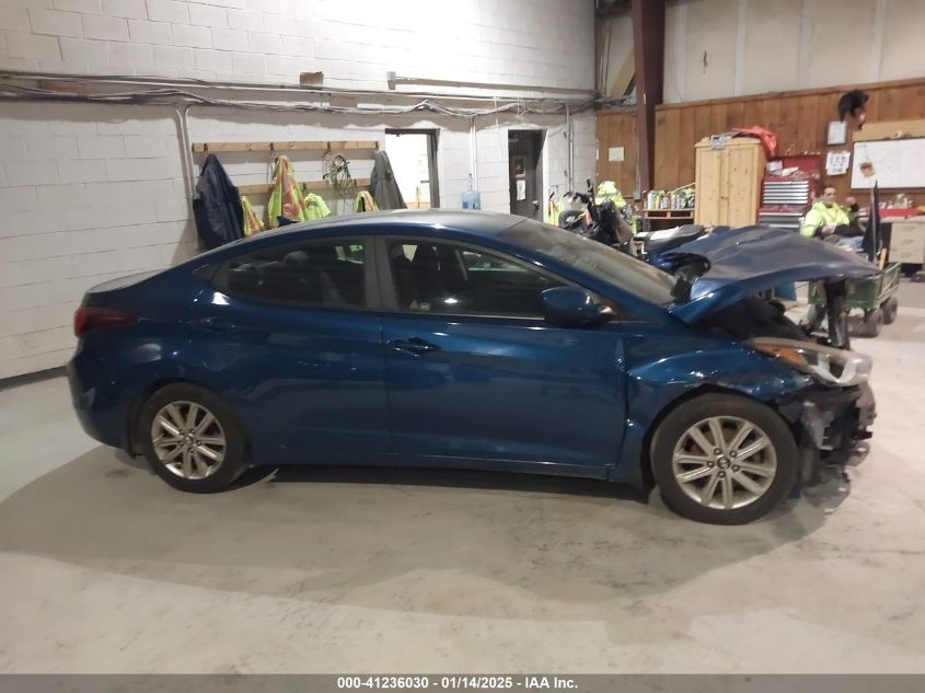 VIN KMHDH4AE4FU297864 2015 HYUNDAI ELANTRA no.13