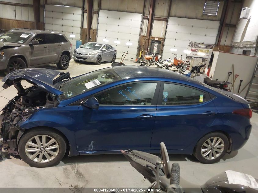 VIN KMHDH4AE4FU297864 2015 HYUNDAI ELANTRA no.14