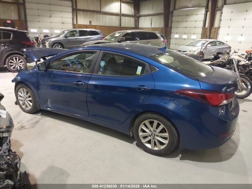 VIN KMHDH4AE4FU297864 2015 HYUNDAI ELANTRA no.3