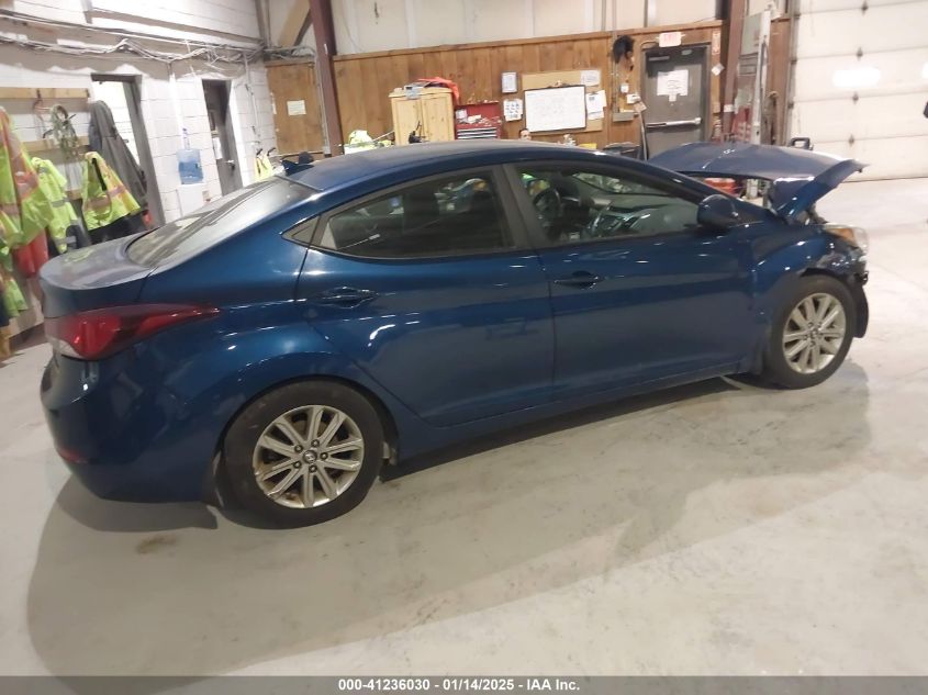 VIN KMHDH4AE4FU297864 2015 HYUNDAI ELANTRA no.4