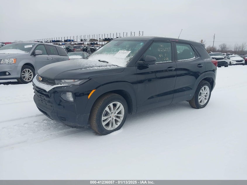 Vin: kl79mms23nb015375, lot: 41726391, chevrolet trailblazer fwd ls 20222