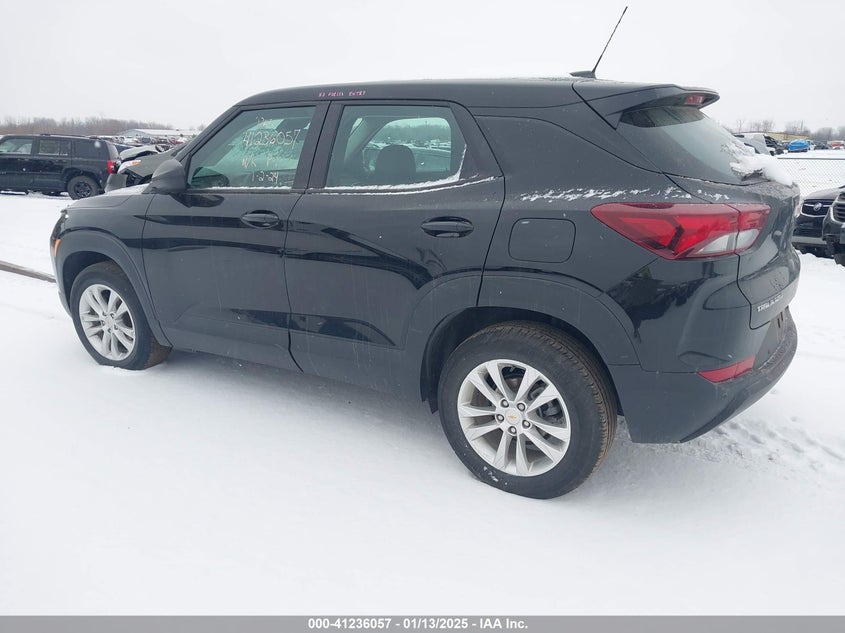 Vin: kl79mms23nb015375, lot: 41726391, chevrolet trailblazer fwd ls 20223