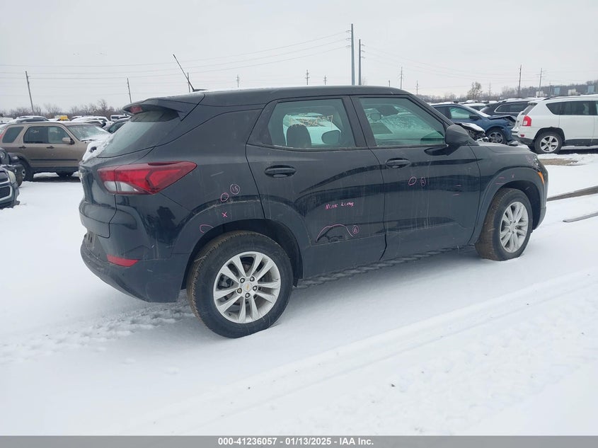Vin: kl79mms23nb015375, lot: 41726391, chevrolet trailblazer fwd ls 20224
