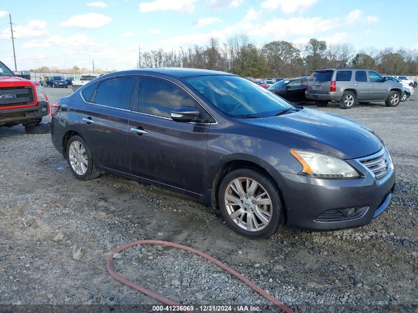 VIN 3N1AB7APXFY258059 2015 Nissan Sentra, SL no.1