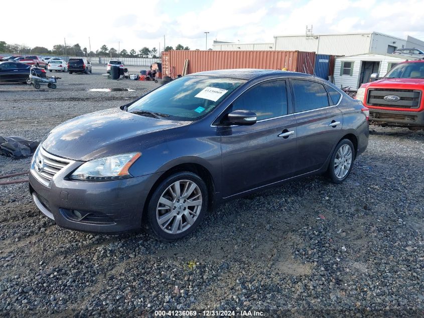 VIN 3N1AB7APXFY258059 2015 Nissan Sentra, SL no.2