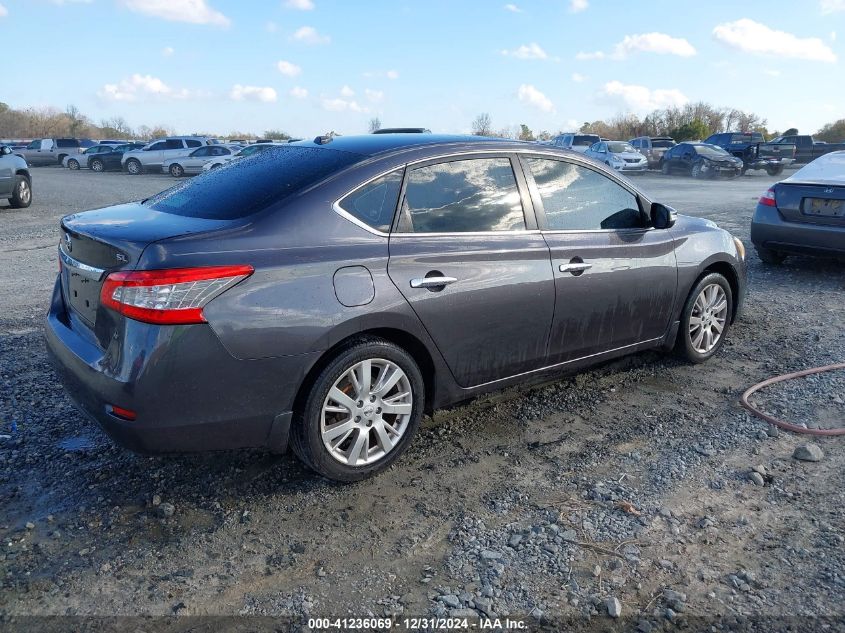 VIN 3N1AB7APXFY258059 2015 Nissan Sentra, SL no.4