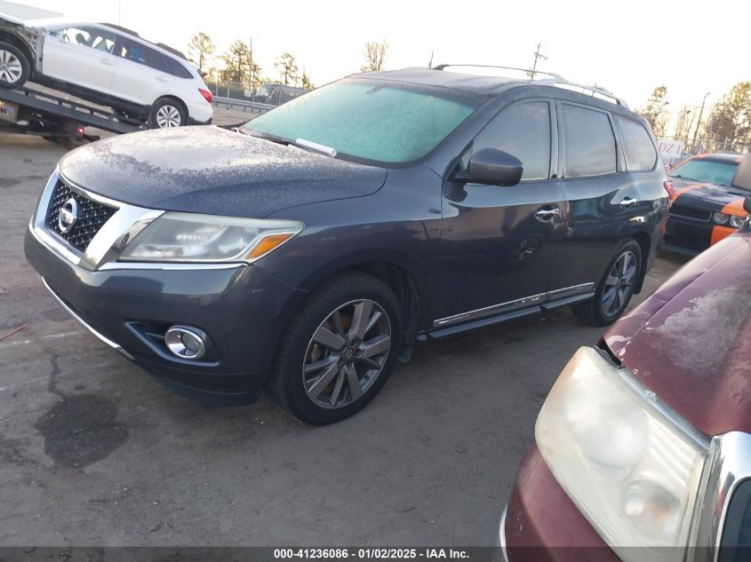 VIN 5N1AR2MN7EC716519 2014 NISSAN PATHFINDER no.2