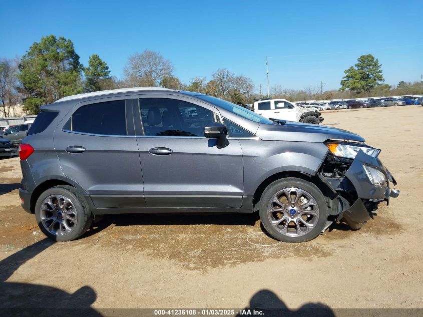 2018 Ford Ecosport Titanium VIN: MAJ3P1VE1JC233782 Lot: 41236108