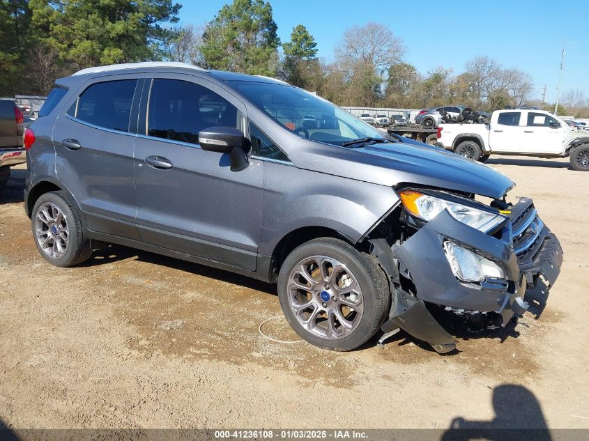 2018 Ford Ecosport Titanium VIN: MAJ3P1VE1JC233782 Lot: 41236108