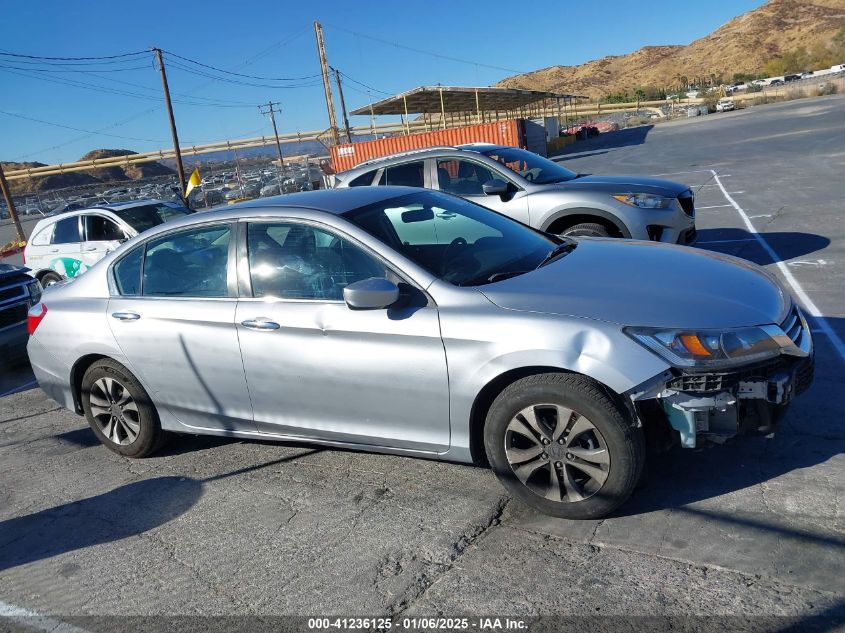 VIN 1HGCR2F3XEA020078 2014 Honda Accord, LX no.13