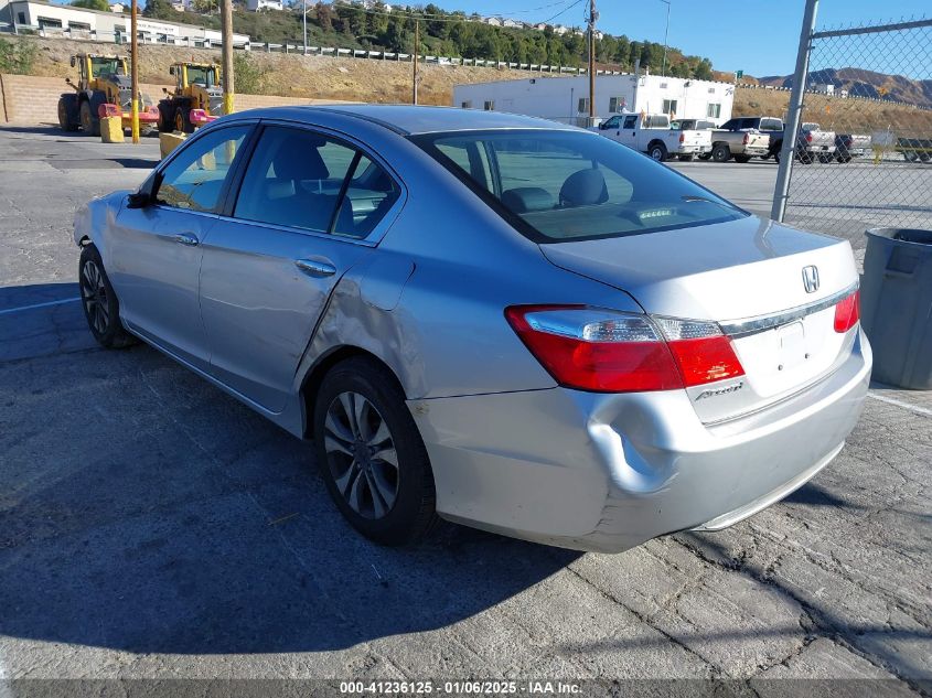 VIN 1HGCR2F3XEA020078 2014 Honda Accord, LX no.3