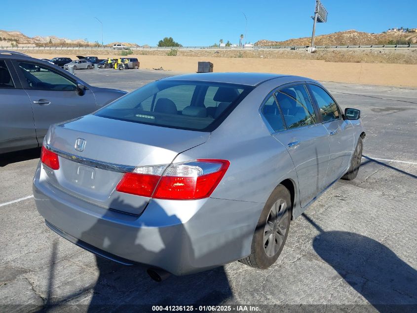 VIN 1HGCR2F3XEA020078 2014 Honda Accord, LX no.4