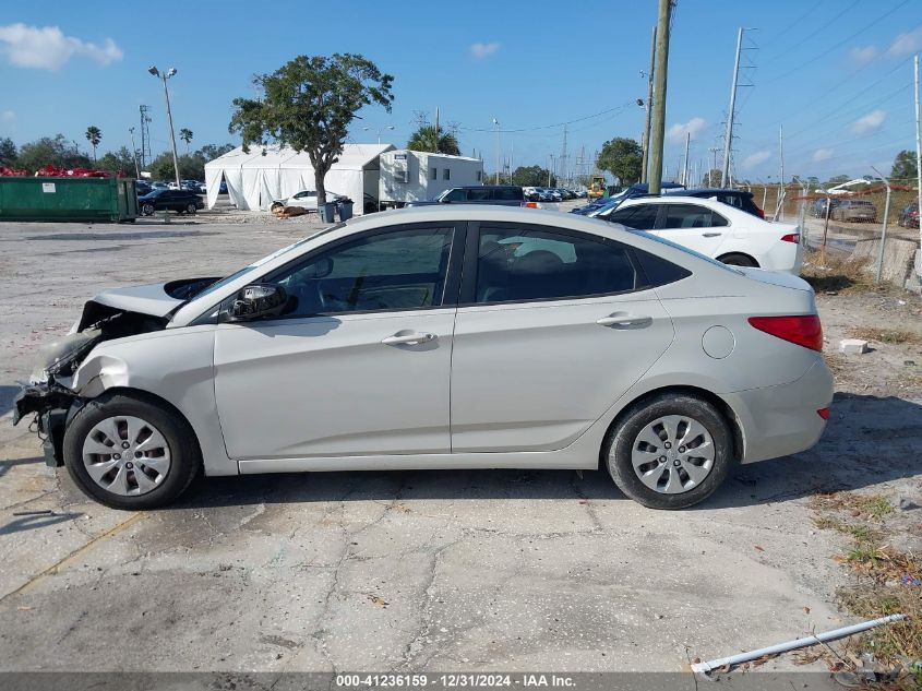 VIN KMHCT4AE1GU943681 2016 HYUNDAI ACCENT no.14