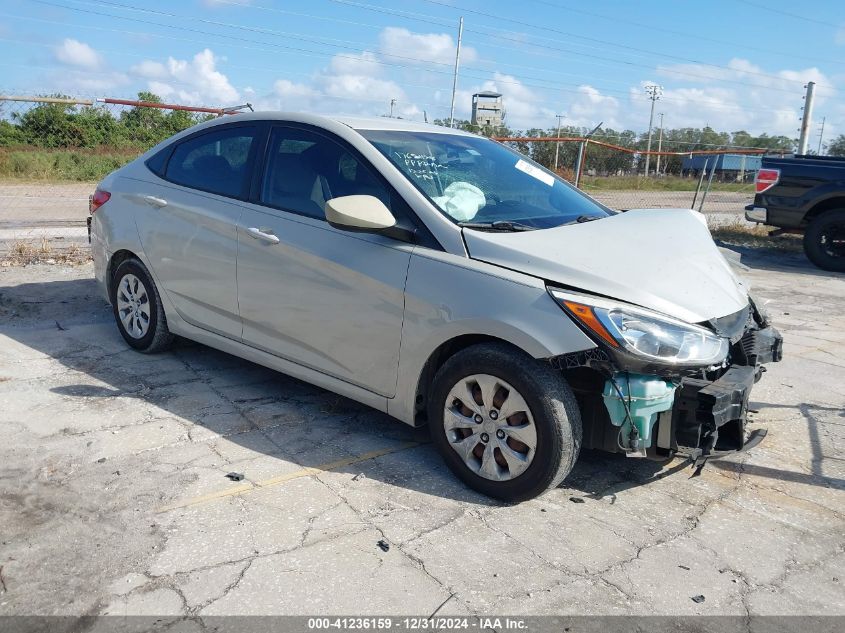 VIN KMHCT4AE1GU943681 2016 HYUNDAI ACCENT no.1