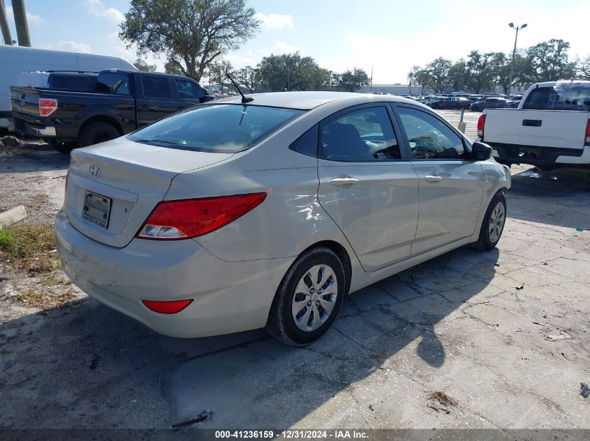 VIN KMHCT4AE1GU943681 2016 HYUNDAI ACCENT no.4