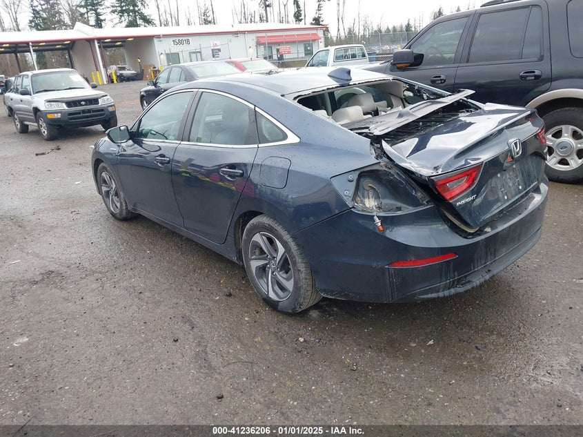 2019 HONDA INSIGHT EX - 19XZE4F51KE013319